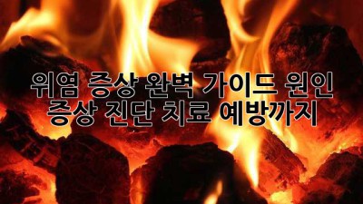 위염 증상 완벽 가이드: 원인, 증상, 진단, 치료, 예방까지